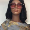 Gucci Accessories | Authentic New Gucci Gg0437sa 004 60 Ladies Sunglasses | Color: Gold/Pink | Size: Os