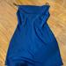 Urban Outfitters Dresses | Must Go - Urban Outfitters Navy Silk Dress | Color: Blue | Size: M