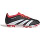 ADIDAS Kinder Fussball-Rasenschuhe Predator 24 Club FxG, Größe 37 ⅓ in Silber