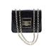 Sondra Roberts Satchel: Black Print Bags