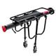 Bike Panniers Rear Rack Road Bike Seatpost Mounted Aluminum Alloy Rear Racks Bicycles Fast Release Luggage Saddle Bag Carrier Stand 10KG Weight Bearing Bike Pannier Rack