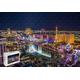 1000 Piece Jigsaw Puzzle - Nightscape Las Vegas Wood-Material Large Size,29.5 X 19.6 Inch