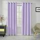 Lavender Blackout Curtains Insulated Thermal For Office Light Blocking Curtains 84 Inch Length 2 Panels Drapes Top Grommet Darkening Window Curtains For Bedroom Set of 2 Pack 52 X 84 Inches Long Lilac