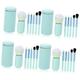 FRCOLOR 4 Sets Makeup Brush Set Mini Makeup Accessories for Women Women's Suits Makeup Brush Loose Cosmetic Supply Lip Brush Makeup Dressing Table Travel Beauty Tools Nano Fibre Wool