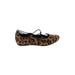 Earthies Flats: Brown Leopard Print Shoes - Women's Size 10 - Almond Toe
