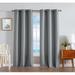 Nautica Milton Room Darkening Window Curtain 2-Panel Sets Synthetic in Gray/Brown | 96 H x 38 W in | Wayfair NAC015602