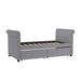 Rosdorf Park Khaza Daybed w/ Trundle | 33.4 H x 45.6 W x 80.5 D in | Wayfair C028ACA0127F45DD85B672402344DF49