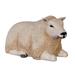 Rosalind Wheeler Budimirka Texelaar Baby Sheep Laying Life Size Statue, Resin in Brown/White | Wayfair CBFEF35733CD41F389547A2F456DAF18