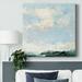 Highland Dunes Lost In The Clouds II On Canvas Print Canvas, Solid Wood in Blue/White | 8 H x 8 W x 1.5 D in | Wayfair