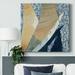 Ivy Bronx Amaryllis Splendor I On Canvas Print Canvas, Solid Wood in Blue/Brown/Gray | 16 H x 16 W x 1.5 D in | Wayfair