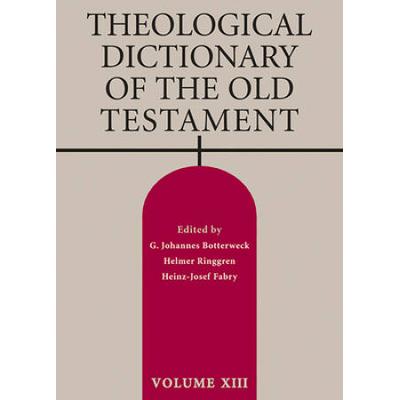 Theological Dictionary Of Old Testament V Xiii