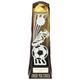 Trophy superstore shard football trophy - black to gold - thank you coach - free engraving - height 230mm