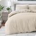 Bare Home Soft Hypoallergenic Microfiber Duvet Cover and Sham Set