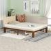 Full Size Classic Design Upholstered Daybed/Sofa Bed Frame,Elegant & Simple