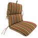 Sunbrella 22" x 45" Outdoor Chair Cushion with Ties - 45'' L x 22'' W x 5'' H