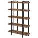 Bookshelf 5-Tier, 71.8''H Industrial Book Shelf, Large Bookcases and Bookshelves with Open Shelves, Open Display Shelves