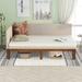 Full Size Classic Design Upholstered Daybed/Sofa Bed Frame,Elegant & Simple