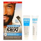 Just For Men Mustache and Beard Hair Color M-60 Jet Black Pack of 3