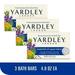 Yardley London Essential Oil RE32Super Blend Soap orange lavender tea tree peppermint oils 3Bars 3 x 4 oz