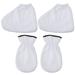 4 Pcs Essential Oil Gloves Paraffin Bath Mitt Spa Wax Moisturizing Warmer Mittens Foot Mitts Nourishing Care Tool Work Women s