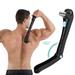 Men Electric Back Hair Shaver Depilation Manual Cordless Foldable Body Hair Trimmer Hair Removal Tool Shower