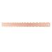 Fingerboard Height Gauge Professional Leveling Luthier Tool Gap Ruler Guitar Set Up Tool for Electric Bass Acoustic Guitar (Golden)