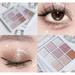 9-Grid Eyeshadow Palette Glitter Pearlescent Matte Acrylic Transparent Eye Shadow Makeup Long Lasting Women Beauty Cosmetics 1PC