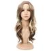 Desertasis glueless wigs human hair pre plucked pre cut Fiber High Temperature Silk Wig For Women With Gradient Brown Dyeing Medium Length Curly Hair Cover Suitable For Women s Wigs Blonde Wig Brown