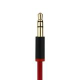 Jacenvly Replacement Audio Cable Cord w/in-line Remote & Microphone for Beats by Dr Dre Headphones Solo Studio Pro Detox Wireless Mixr Executive (Red-Black) Birthday Gifts for Women