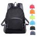 Men Women Large Capacity Backpack Lightweight Foldable Backpack Waterproof Packable Travel Camping Hiking Backpack Black