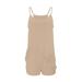 Don t Miss! Gomind Summer Dresses for Women 2024 Womens Tennis Dress Workout Dress with Shorts Sleeveless Spaghetti Straps Golf Athletic Dresses Khaki XXL