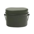 Shinysix Outdoor Canteen Cookware Lunch Box 1.2L/1.5L Outdoor Canteen Pot Box Pot Picnic Tin Kit Cookware Mess Tin Kit Outdoor Canteen Mess Kit Cookware Lunch Canteen Mess Tin Lunch Box Pot