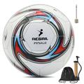 REGAIL Soccer balls Soccer Soccer Ball Soccer Ball Stitched Stitched Pump Needle 5 Soccer Ball Size 5 Soccer Ball Stitched Pump Pump Needle Match