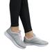 CAICJ98 Non Slip Shoes for Women Womens Casual Slip On Walking Tennis Shoes Comfortable Work Athletic Running Sneaker Grey