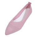 B91xZ Loafers for Women Casual Slip on Walking Shoes Womens Tennis Shoes Flat Dress Shoes Non Slip Work Shoes Red 6