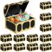12 Pcs Toys Wedding Favor Boxes Mini Treasure Chest Treasure Chest for Kids Prizes Treasure Chest Sugar Box Mini Cake Child