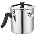 Jvl Mb-2-Single Bakelite Handle Stainless Steel Single Wall Milk Boiler Storage - 2 Litre