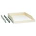 Slide-A-Shelf Made-To-Fit Slide-Out Shelf 36 W x 22.5 D Birch Full Extension