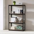 4 Tier Metal Garage Shelving Adjustable Kitchen Storage Shelves Steel Garage Storage Shelves With Boltless Assembly Heavy Duty Industrial Storage Rack Shelving Unit Bookshelf for Books Kitchenware