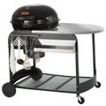 SKYSHALO 21 inch Kettle Charcoal Grill BBQ with Cart Outdoor Cooking Portable Grill