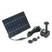 Decdeal Fountain Solar-Powered Pump Solar Pump Solar Power Water 1.8W 9V Solar Power Water Pump Rookin Pump 1.8W 9V WYAN