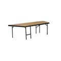 National Public Seating SP3632HB 36 x 32 in. Stage Pie Unit with Hardboard Floor