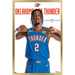 NBA Oklahoma City Thunder - Shai Gilgeous-Alexander Feature Series 23 Wall Poster 22.375 x 34 Framed