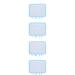 4 Sets Hanging Message Board Magnets Decor Kid Writing Tablet Memo Board Dry Erase Guest Board Office Baby