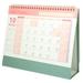 2024 Desk Calendar Office Decor Calendars Students Monthly 2023-2024 Delicate Mini Household Standing Child
