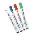 4 Color Set Whiteboard Marker Pens White Board Dry-Erase Marker Fine 2MM Nib Blue Green Black Red