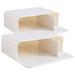 2 Pcs Whiteboard Storage Box Magnetic Pen Organizer Pencil Holder Shelves for Fridge Shelving Brackets Office