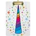 Coolnut Rainbow Unicorn Horn Star Polka Dot Clipboards for Kids Student Women Men Letter Size Plastic Low Profile Clip 9 x 12.5 in Golden Clip