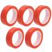 5 Rolls Dust-free Workshop Marking Floor Tape Wound Duct Outdoor Carpet Packing Colored Adhesive Tapes