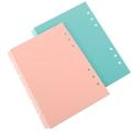 12 Sheets Notebooks The Manual Imanes Para Manualidades Paper Dividers Color Index Loose-leaf Core Separator Loose-leaf Loose-leaf Core Separator Paper Notebook Handbook Frosted Pp